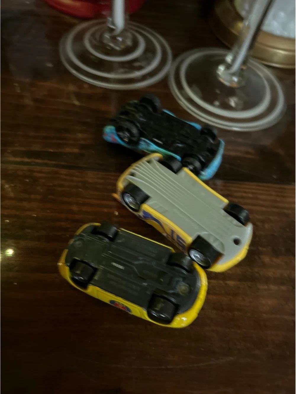 Disney Pixar Cars Diecast - plastic Toy Cars - Set of 3